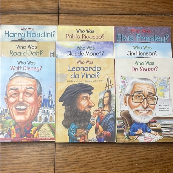 9 - Who Was Series Kids Book Set - Picture 1 of 3
